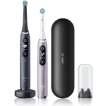 Oral-B iO Series 9 Electric Toothbrush with Pressure Sensor and Travel Case Black Onyx / Rose Quartz