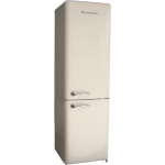 Ravanson Retro Fridge-Freezer 250lt H188.5xW54.5xD55cm White LKK-250RC - Image 3