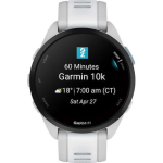 Garmin Forerunner 165 43mm Waterproof Smartwatch with Heart Rate Monitor (Mist Gray/Whitestone) - Image 6