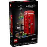 LEGO Ideas Red London Telephone Box for 18+ Years 1460 Pieces