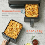 Cosori Dual Basket 8.5 Chef Edition Air Fryer with Double Detachable Bucket 8.5lt Black - Image 4
