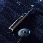 Oral-B iO Series 10 Electric Toothbrush with Timer, Pressure Sensor, and Travel Case Black - Image 6