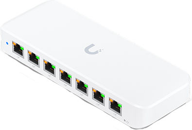 Ubiquiti Ultra Managed L2 PoE+ Switch with 8 Gigabit (1Gbps) Ethernet Ports - Image 1