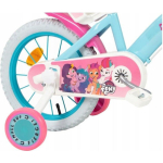 Toimsa My Little Pony 14" Kids Bicycle City Light Blue - Image 4