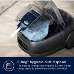 Electrolux EB61A5UG Vacuum Cleaner 750W Bagged 3.5lt Gray - Image 5
