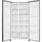 MPM Side-by-Side Refrigerator 532lt Total NoFrost H177xW90xD66cm Inox MPM-563-SBS-14/N - Image 2