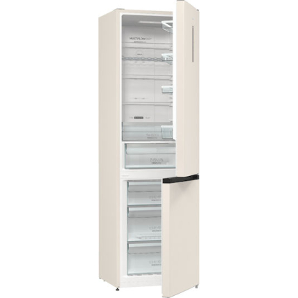 Gorenje Fridge-Freezer 331lt Total NoFrost H200xW60xD59.2cm Beige NRK6202AC4