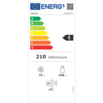 Gorenje Fridge-Freezer 230lt H161xW55xD56cm Inox RK416EPS4 - Image 3