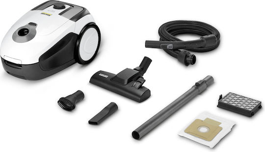 Karcher VC 2 Vacuum Cleaner 700W Bagged 2.8lt White - Image 1
