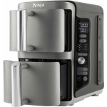 Ninja Double Stack XL Air Fryer with Double Detachable Bucket 9.5lt Gray