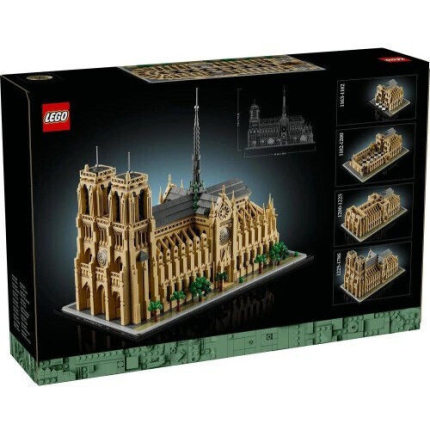 LEGO Architecture Notre-Dame De Paris for 18+ Years 4383 Pieces