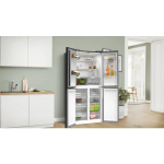 Bosch Side-by-Side Refrigerator 547lt Total NoFrost H189.5xW85.5xD66.6cm Black KMC85LBEA - Image 4
