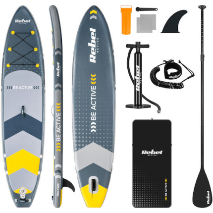 Rebel Active Φουσκωτή Σανίδα SUP με Μήκος 3.5m Μπλε