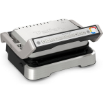 Tefal Optigrill 4-in-1 Tabletop Electric Grill Smooth and Ribbed Plate 2100W Inox with Lid and Adjustable Thermostat - Image 2