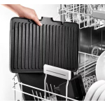 Braun MultiGrill 9 Pro Tabletop Electric Grill Ribbed Plate 2200W with Lid and Adjustable Thermostat 37cmx23cmcm - Image 2