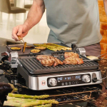 Braun MultiGrill 9 Pro Tabletop Electric Grill Ribbed Plate 2200W with Lid and Adjustable Thermostat 37cmx23cmcm - Image 4