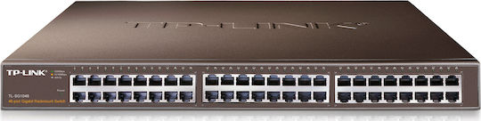 TP-LINK TL-SG1048 Unmanaged L2 Switch with 48 Ethernet Ports and 48 SFP Ports - Image 1