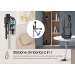 Samsung Jet 75 Pet Rechargeable 2 in 1 Stick & Handheld Vacuum 21.6V Gray - Image 3