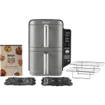Ninja Double Stack XL Air Fryer with Double Detachable Bucket 9.5lt Gray - Image 8