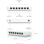 Ubiquiti Ultra Managed L2 PoE+ Switch with 8 Gigabit (1Gbps) Ethernet Ports - Image 2