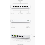 Ubiquiti Ultra Managed L2 PoE+ Switch with 8 Gigabit (1Gbps) Ethernet Ports - Image 6