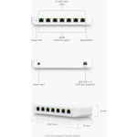 Ubiquiti Switch Ultra 210W Unmanaged L2 PoE+ Switch with 8 Gigabit (1Gbps) Ethernet Ports - Image 6