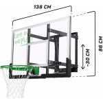 Salta Basketball Hoop with Backboard - Image 3