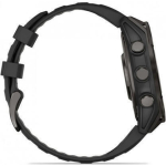 Garmin Fenix 8 Titanium 47mm Waterproof Smartwatch with Heart Rate Monitor (Sapphire, Carbon Grey Dlc Titanium With Black/pebble Grey Silicone Band) - Image 7