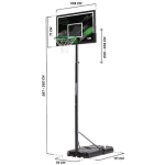 Salta Salta Forward Basketball Hoop 108 cm x 362 cm 13279963 8719425451329 - Image 3