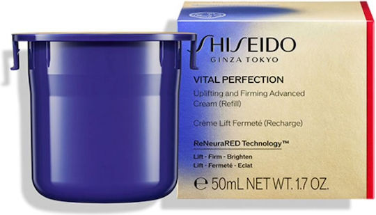 Shiseido Vital Perfection Refill 24h Cream Face 50ml - Image 1