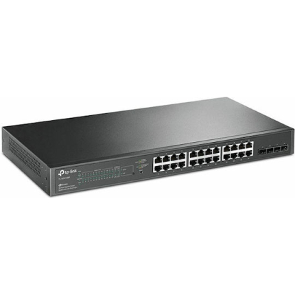 TP-LINK Omada SG2428LP Managed L2 PoE+ Switch with 24 Gigabit (1Gbps) Ethernet Ports and 4 SFP Ports