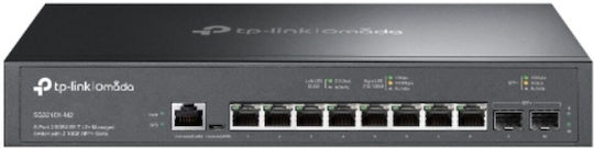 TP-LINK SG3210X-M2 Managed L2 Switch with 8 Ethernet Ports and 2 SFP Ports - Image 1