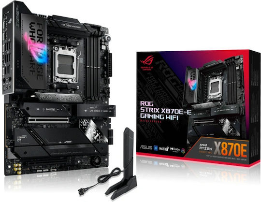 Asus ROG STRIX X870E-E GAMING WIFI Motherboard ATX with AMD AM5 Socket - Image 1