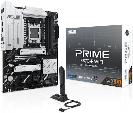 Asus PRIME X870-P WIFI Motherboard ATX with AMD AM5 Socket - Image 1