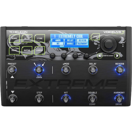 TC Helicon VoiceLive 3 Extreme - Multi-Effects Guitar Processor Multi-effects Effect Voice