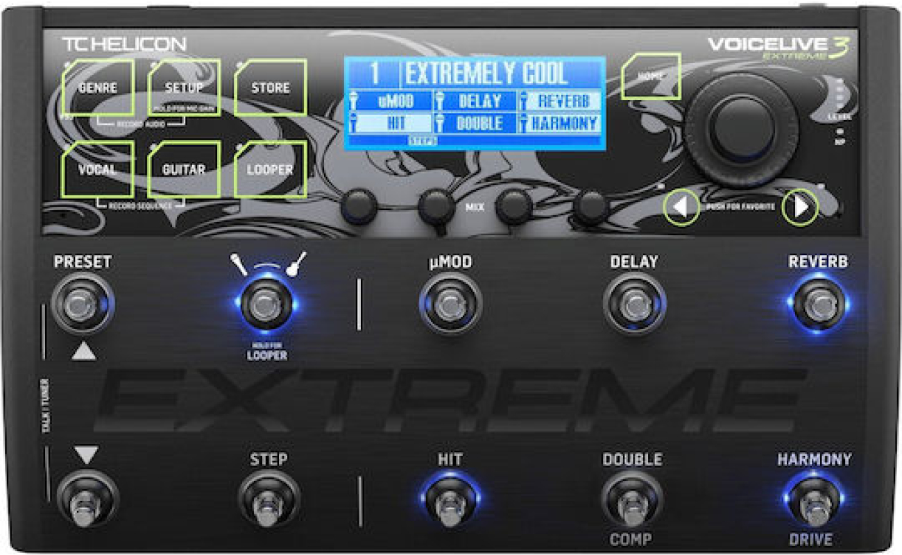 TC Helicon VoiceLive 3 Extreme - Multi-Effects Guitar Processor Multi-effects Effect Voice - Image 2
