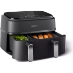 Philips 3000 Series Air Fryer with Double Detachable Bucket 9lt Black - Image 6