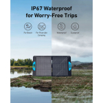 Anker Solix Ps100 Foldable Solar Panel Charger 100W Portable Devices - Image 6
