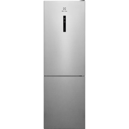 Electrolux Fridge-Freezer 331lt NoFrost H186xW59.5xD65cm Inox LNC7ME32X3