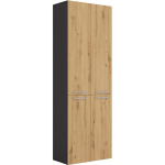 Bathroom Cabinet L60xW30xH174cm Oak - Image 5