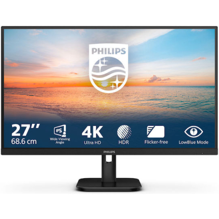 Philips E-Line 27E1N1800A IPS HDR Monitor 27" 4K 3840x2160 with Response Time 4ms GTG