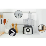 Bosch Multifunctional Food Processor 900W with Pot 2.3lt and Jug Blender Silver - Image 2