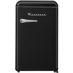 Ravanson Retro Mini Bar 118lt H86xW54.5xD58.5cm Black LKK-120ERB