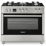 Ravanson Cooker 105lt with Natural Gas Hobs W90cm. Inox