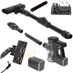 Camry Rechargeable 2 in 1 Stick & Handheld Vacuum 29.6V Black CR 7063 - Image 6