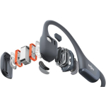 Shokz OpenRun Pro2 Mini Bone Conduction Bluetooth Handsfree Ακουστικά με Αντοχή στον Ιδρώτα Μαύρα - Image 3