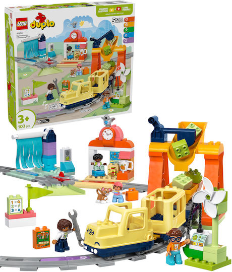 LEGO Duplo Big Interactive Community Train for Ages 3+ 103 Pieces - Image 1