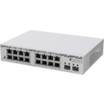 MikroTik Managed L2 Switch with 16 Gigabit (1Gbps) Ethernet Ports and 2 SFP Ports