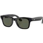 Ray Ban Meta Wayfarer Gen 1 G-15 Green Smart Glasses Μαύρα