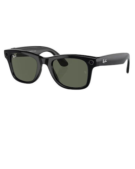 Ray Ban Meta Wayfarer Gen 1 G-15 Green Smart Glasses Μαύρα - Image 1